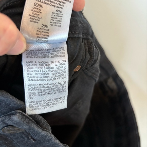 Mother High Waisted Looker in Blackbird Jeans Size 27 - Picture 7 of 9